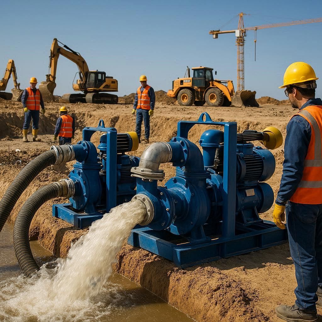 Строительное водопонижение в Смолячкове